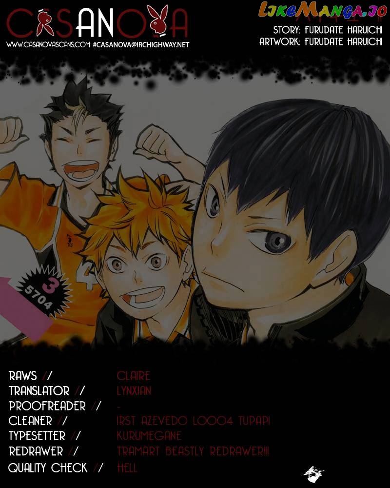 Haikyuu!!, Chapter 67 image 01